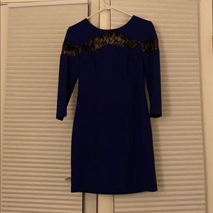 Max and Cleo midnight blue mini dress